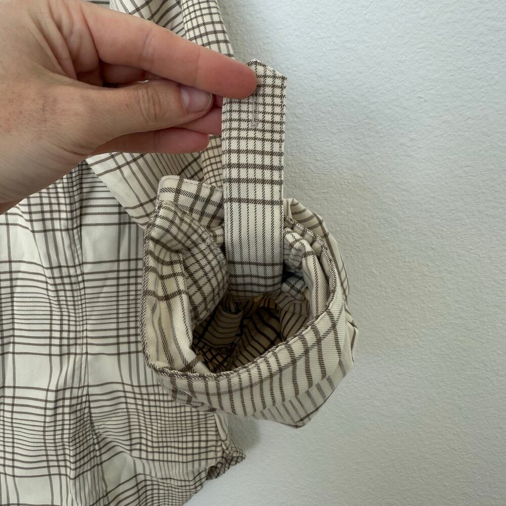 Columbia Women's Silver Ridge Long Sleeve Plaid Flannel Truffle Large - Picture 6 of 8